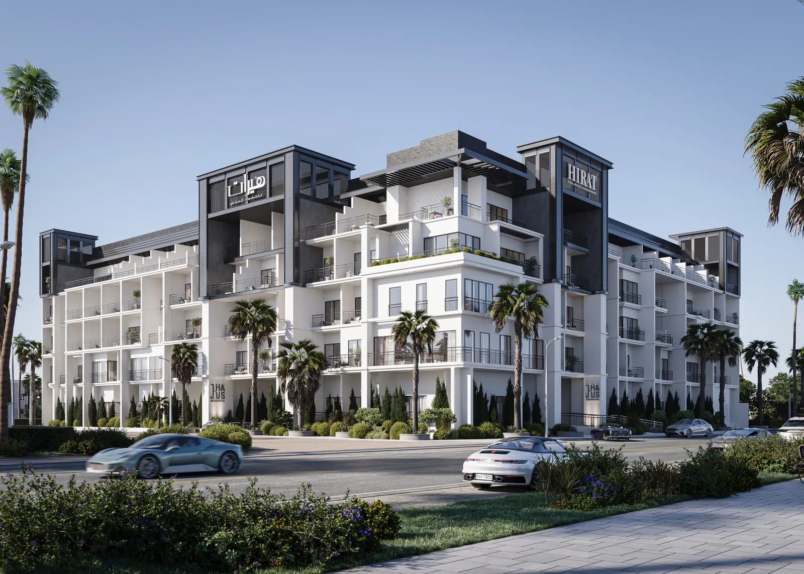 J-Haus Residence in JVC (Jumeirah Village Circle) by Hirat Real Estate Development - Exterior Image 3