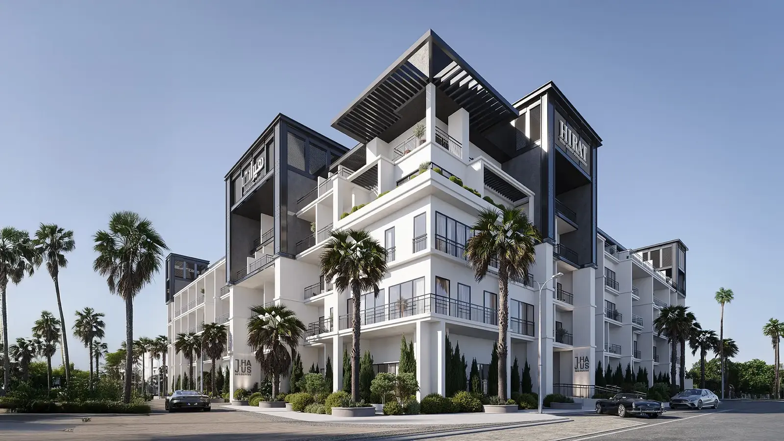 J-Haus Residence in JVC (Jumeirah Village Circle) by Hirat Real Estate Development - Exterior Image 4