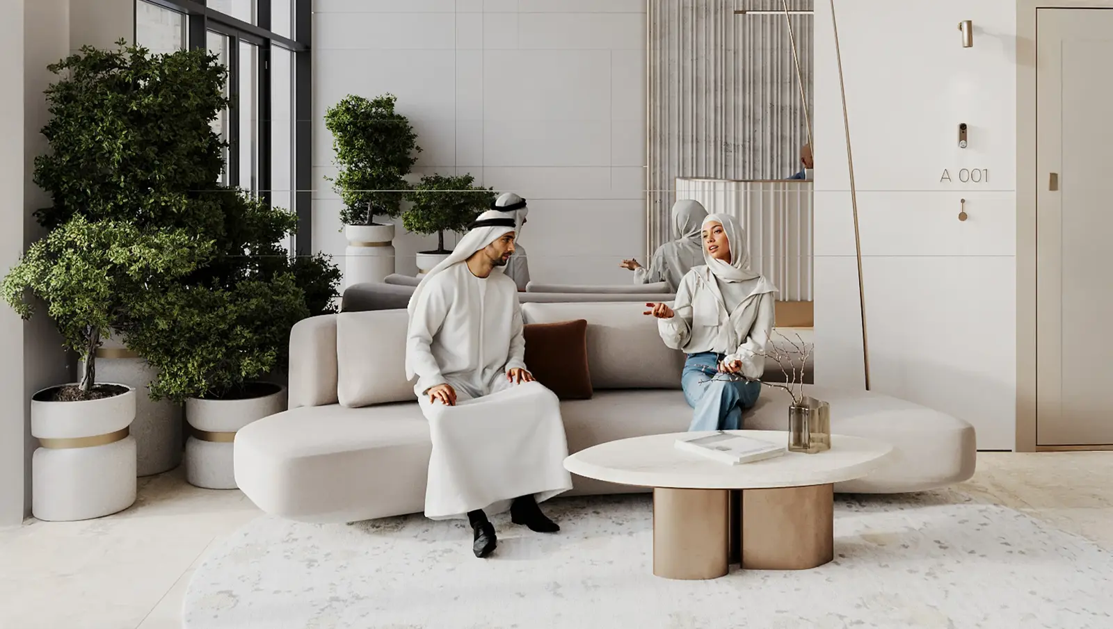 J-Haus Residence in JVC (Jumeirah Village Circle) by Hirat Real Estate Development - Lobby Image 4