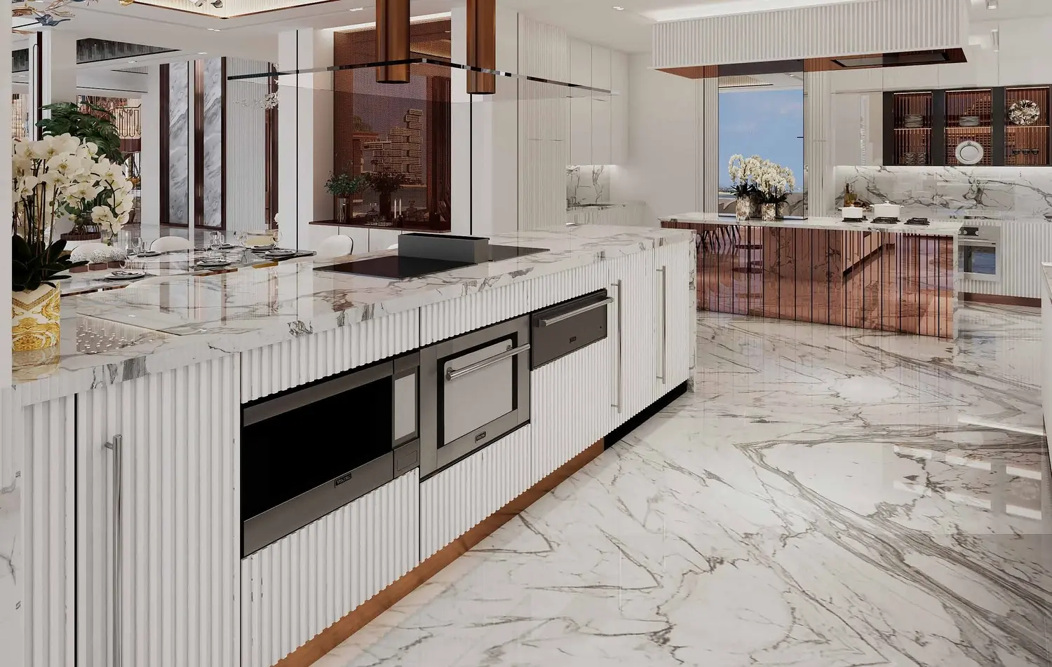 Villa Elaine in Palm Jumeirah by Amali Properties - Interior Image 6