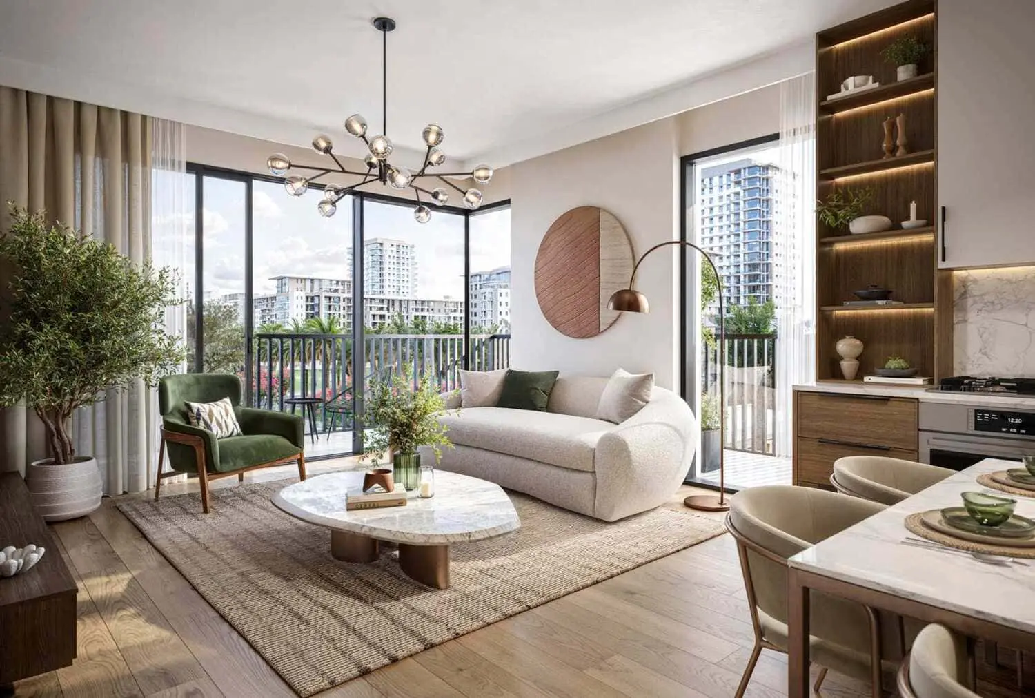 Haya on the Park in Town Square by Nshama Group - Interior Image 1
