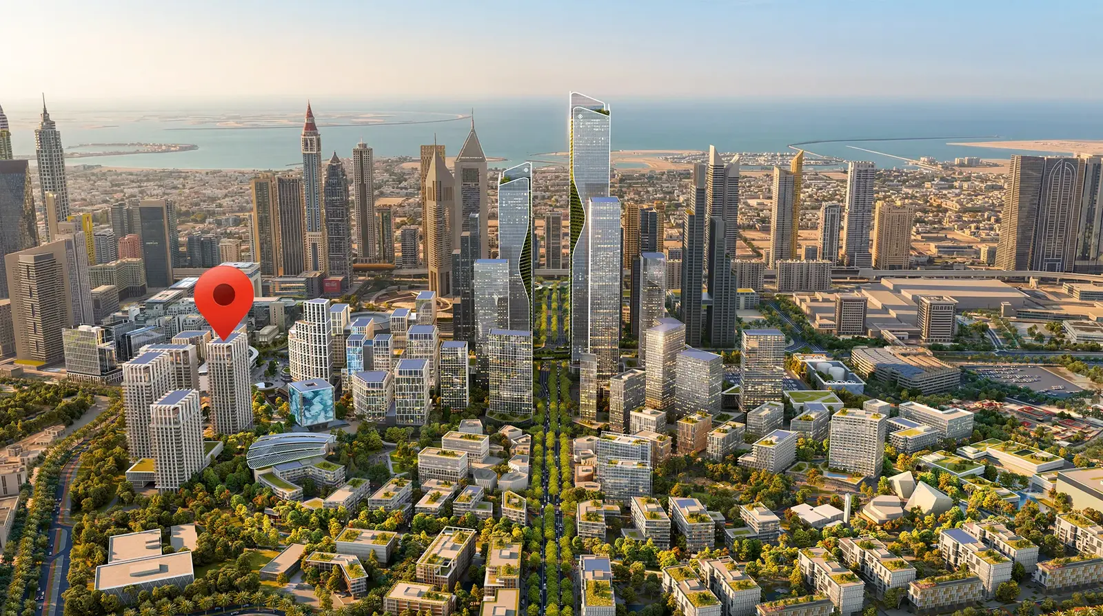 The Residences DIFC Zabeel District master plan