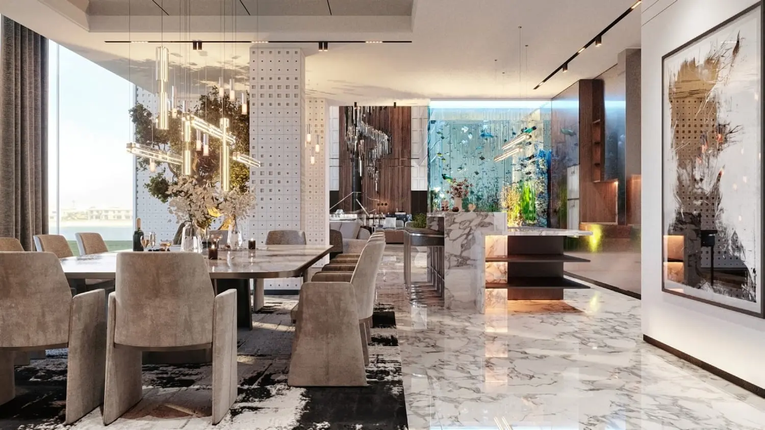 Searenity  in Palm Jumeirah by AHS Properties - Interior Image 1