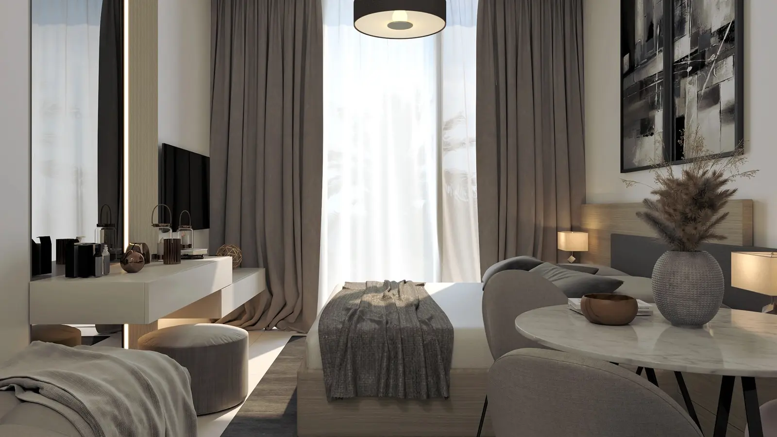Celia Residence in Dubai Studio City by Abou Eid - Interior Image 4