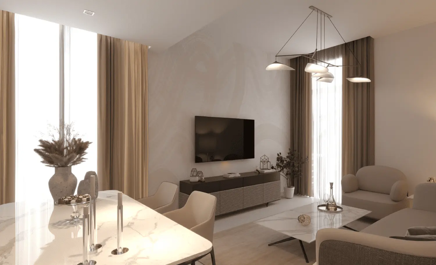 Celia Residence in Dubai Studio City by Abou Eid - Interior Image 6