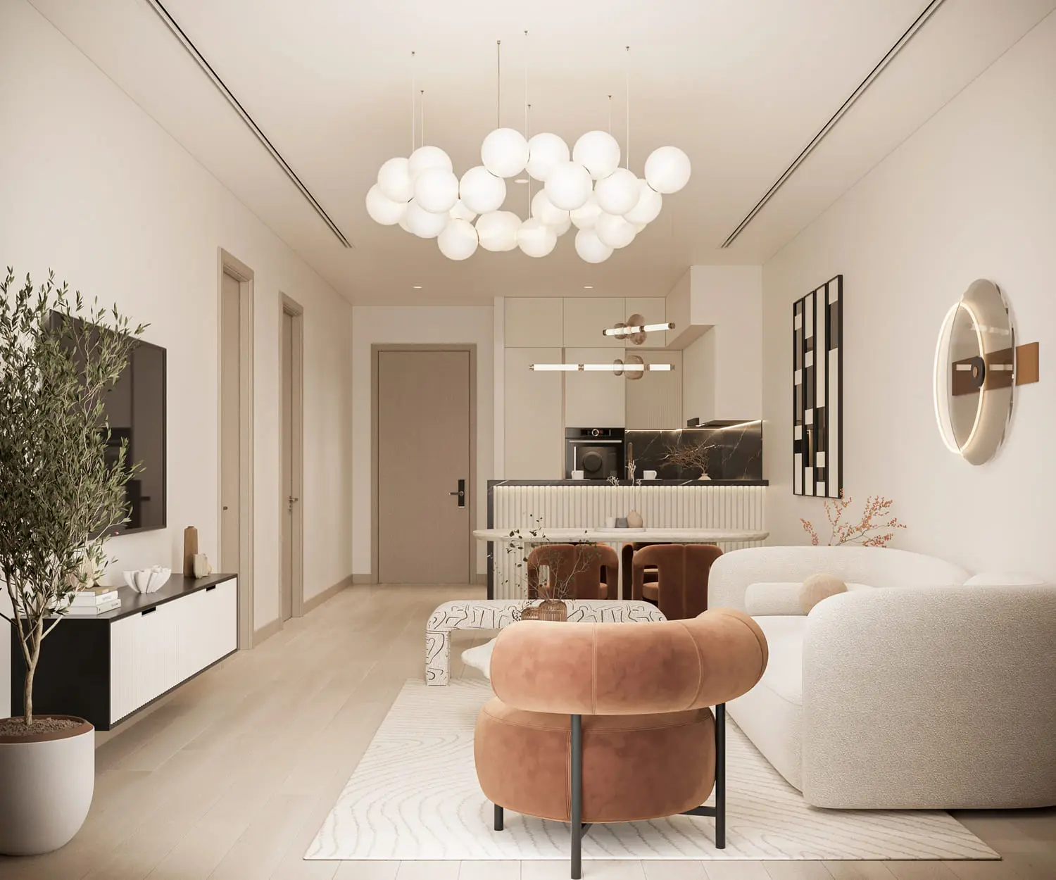 Rivo in Dubai Land Residence Complex (DLRC) by Grovy Developers - Interior Image 1