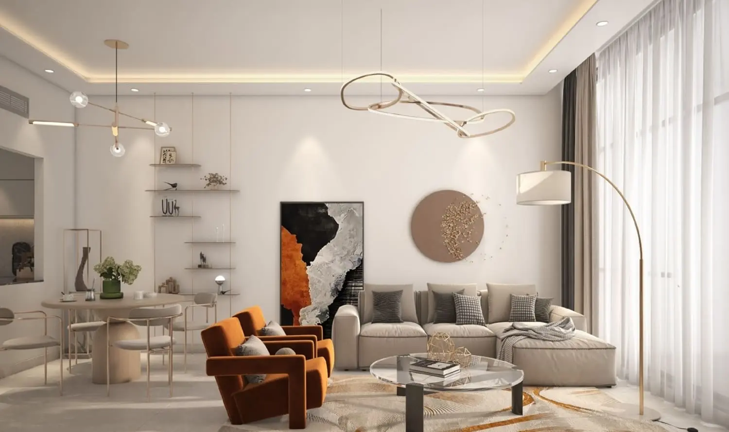 Maya 5 in Jumeirah Village Triangle (JVT) by London Gate - Interior Image 1