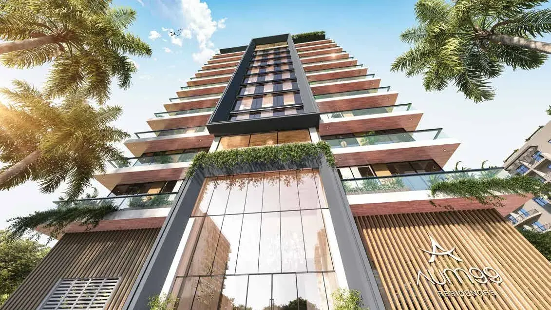 Aum 99 Residences in Dubai Land Residence by AG Properties - Exterior Image 3