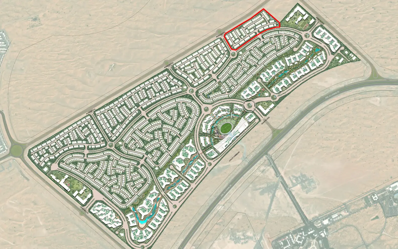 The Brooks at Sobha Sanctuary Master Plan