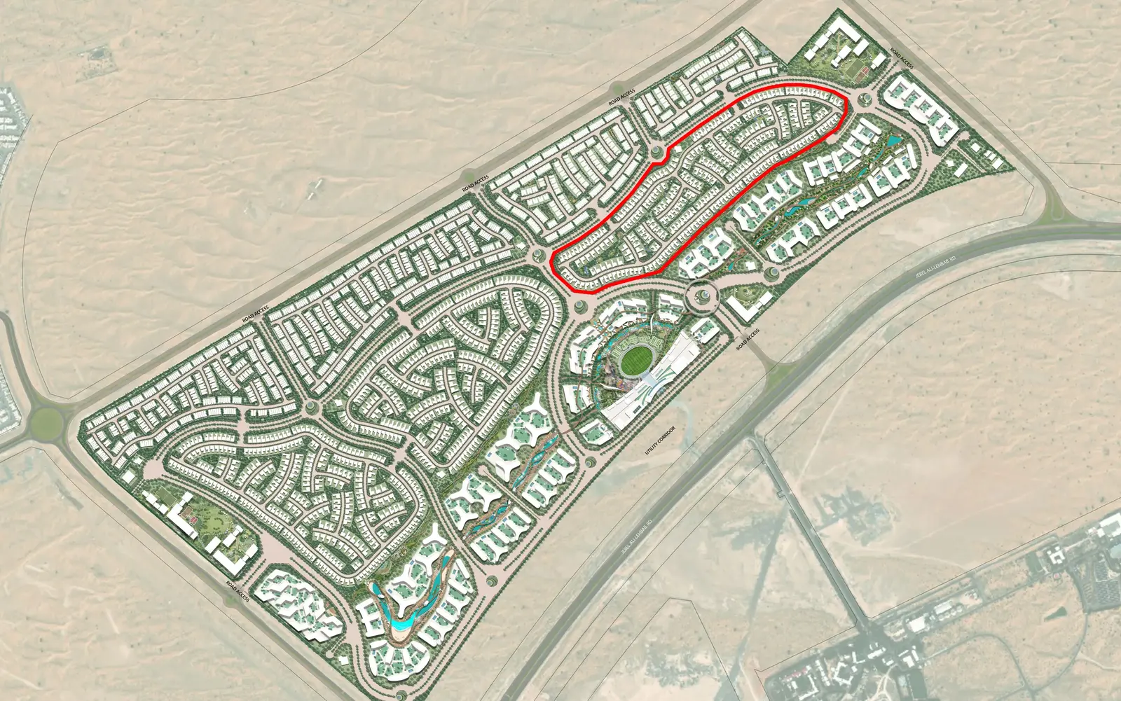 The Grove at Sobha Sanctuary Master Plan