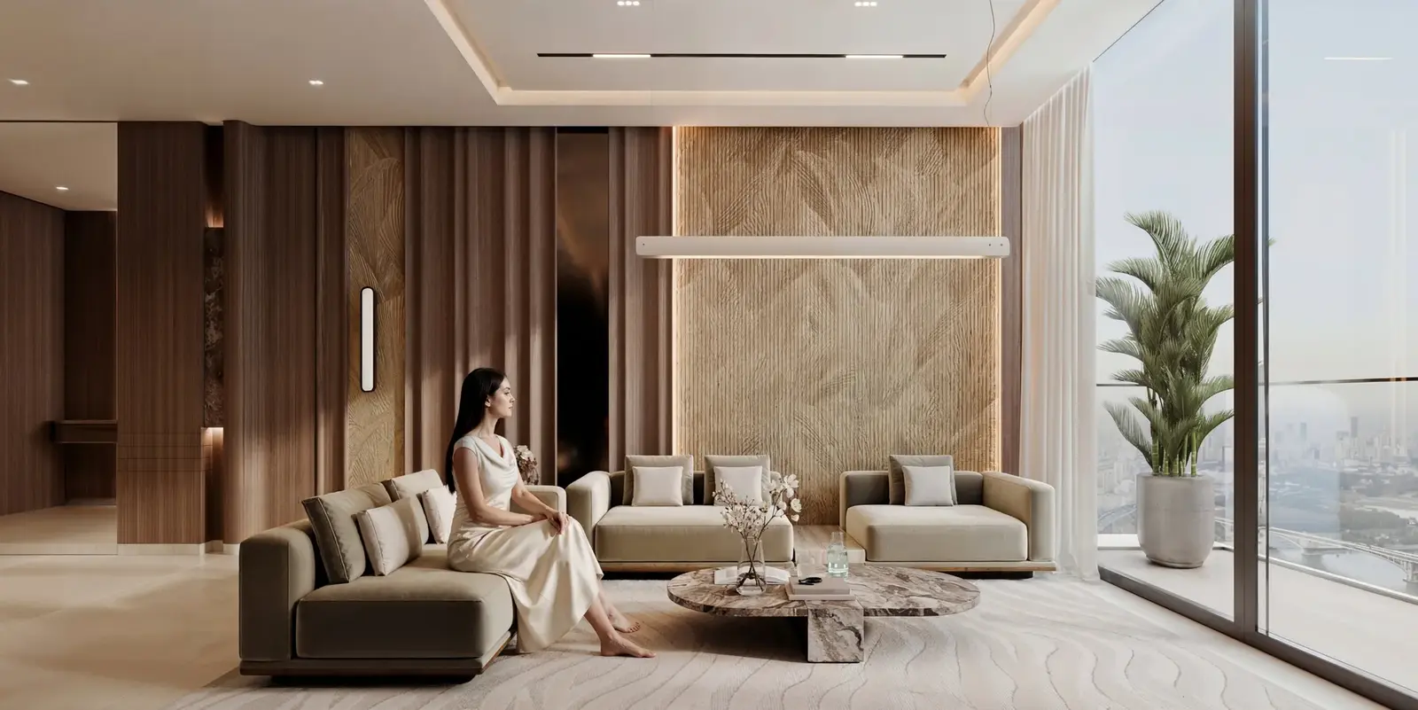 Binghatti Luxuria in JVT (Jumeirah Village Triangle) by Binghatti - Interior Image 2