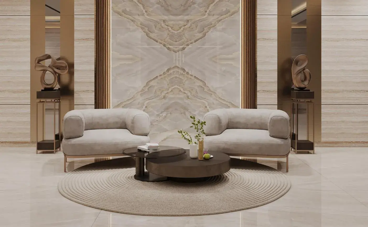 Almaara Residences in Al Furjan by Hamara Home Development - Lobby Image 6