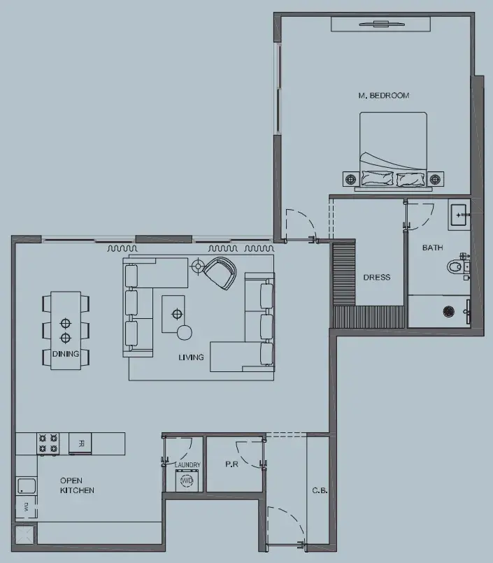 1 Bedroom apartments - AB Cavalier