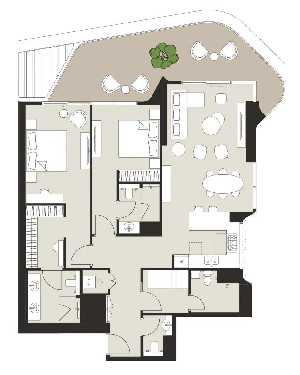 2.5 bedrooms apartments - Artistry One Residences