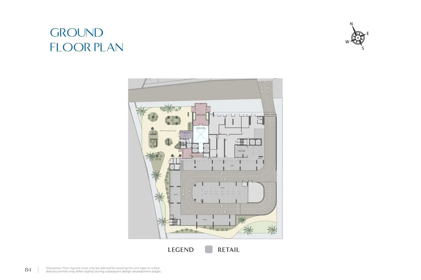 Rotana Residences South Ground Floor Plan