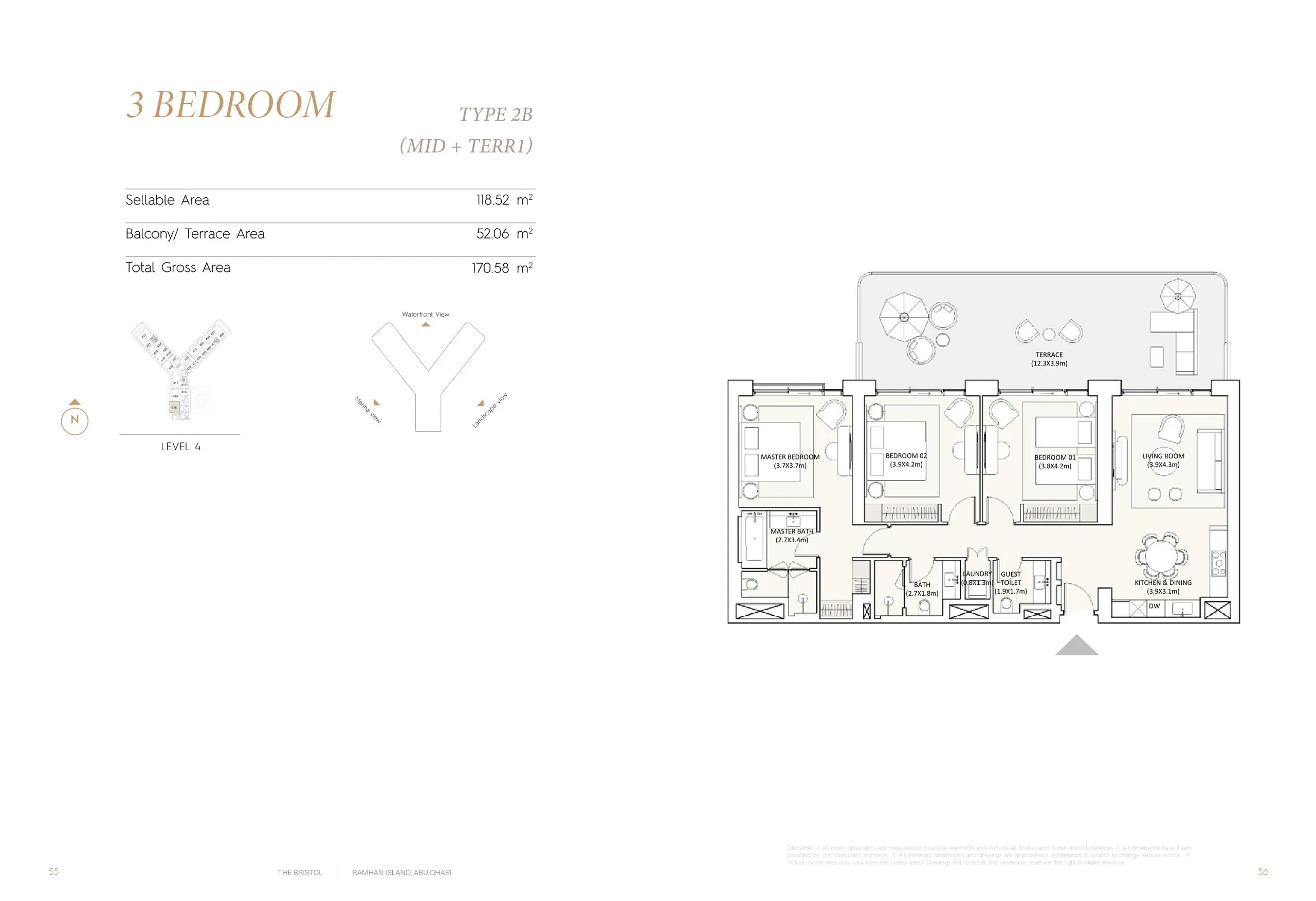 Type 2B floor plan
