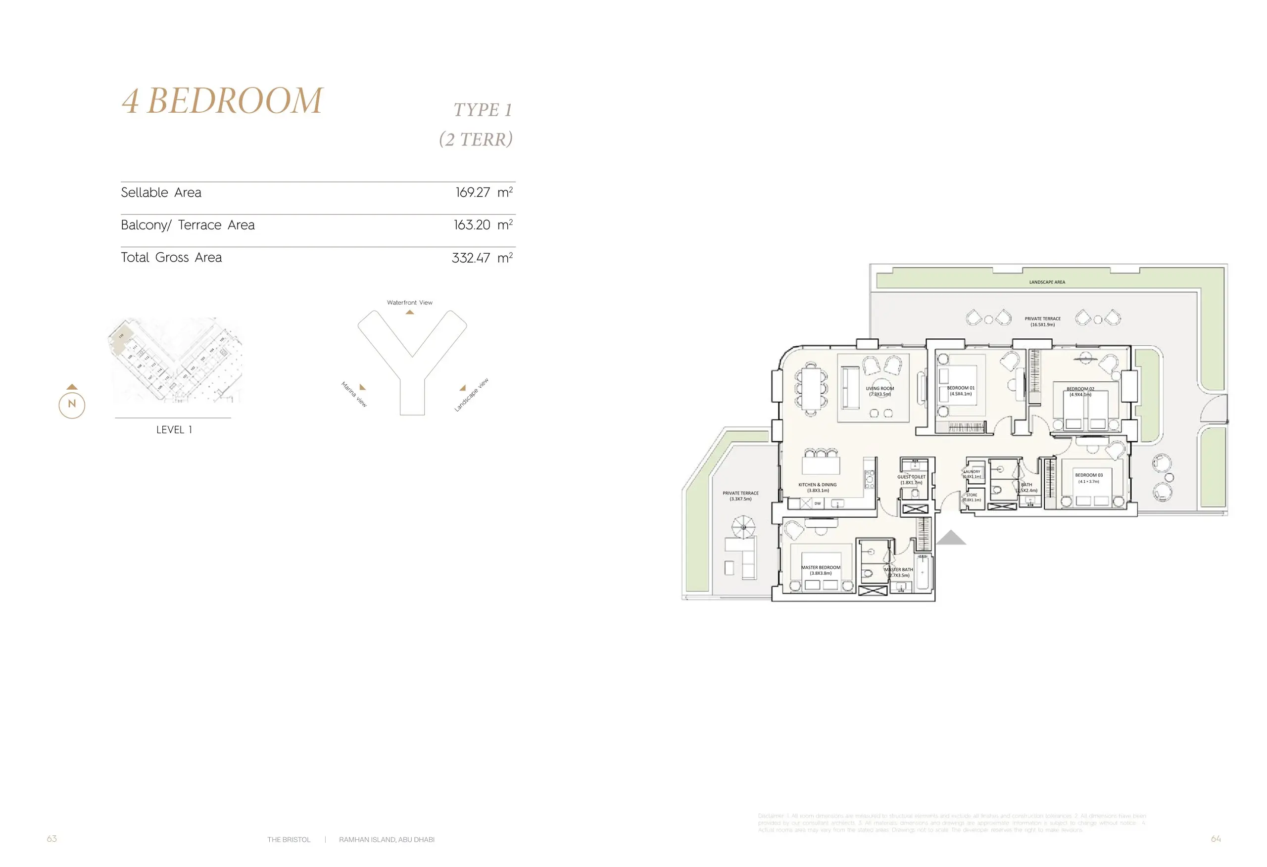 Type 1 floor plan