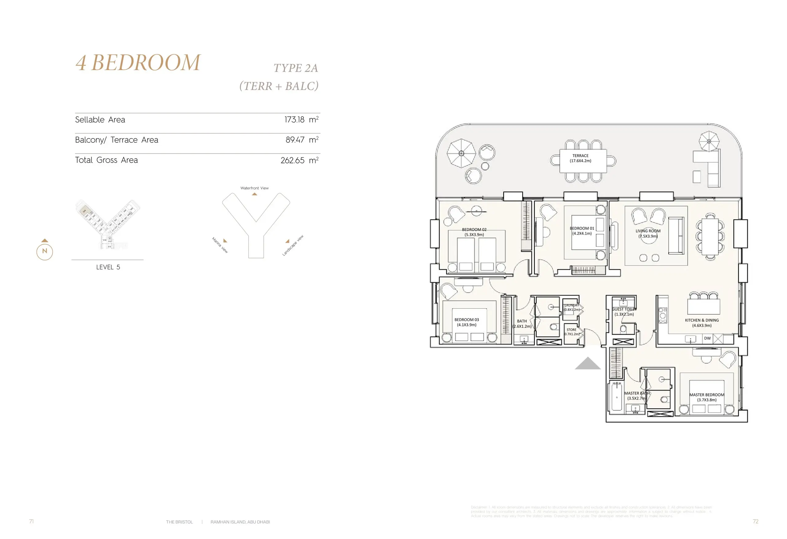 Type 2A floor plan