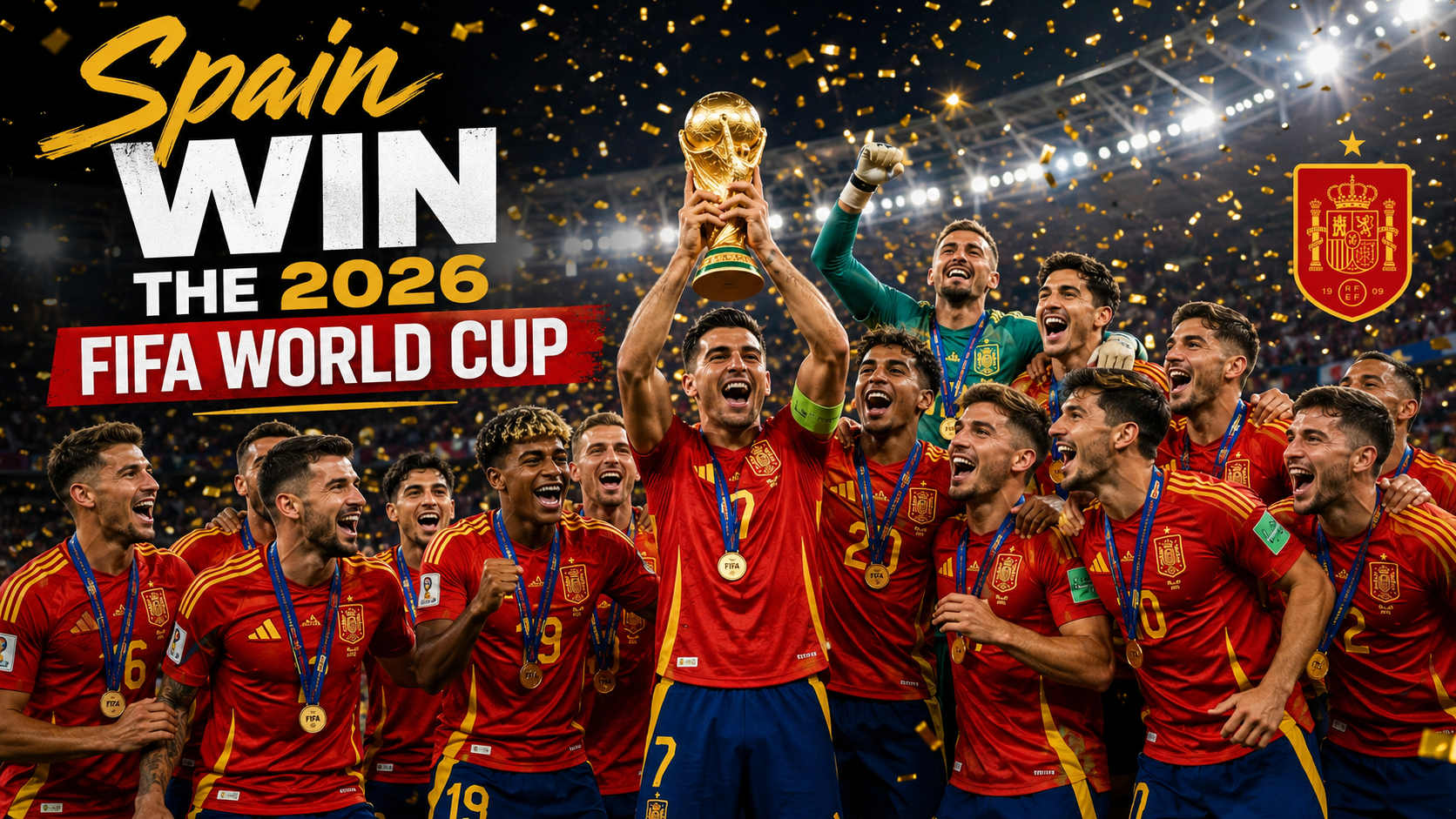 SPain Win Fifa WorldCup