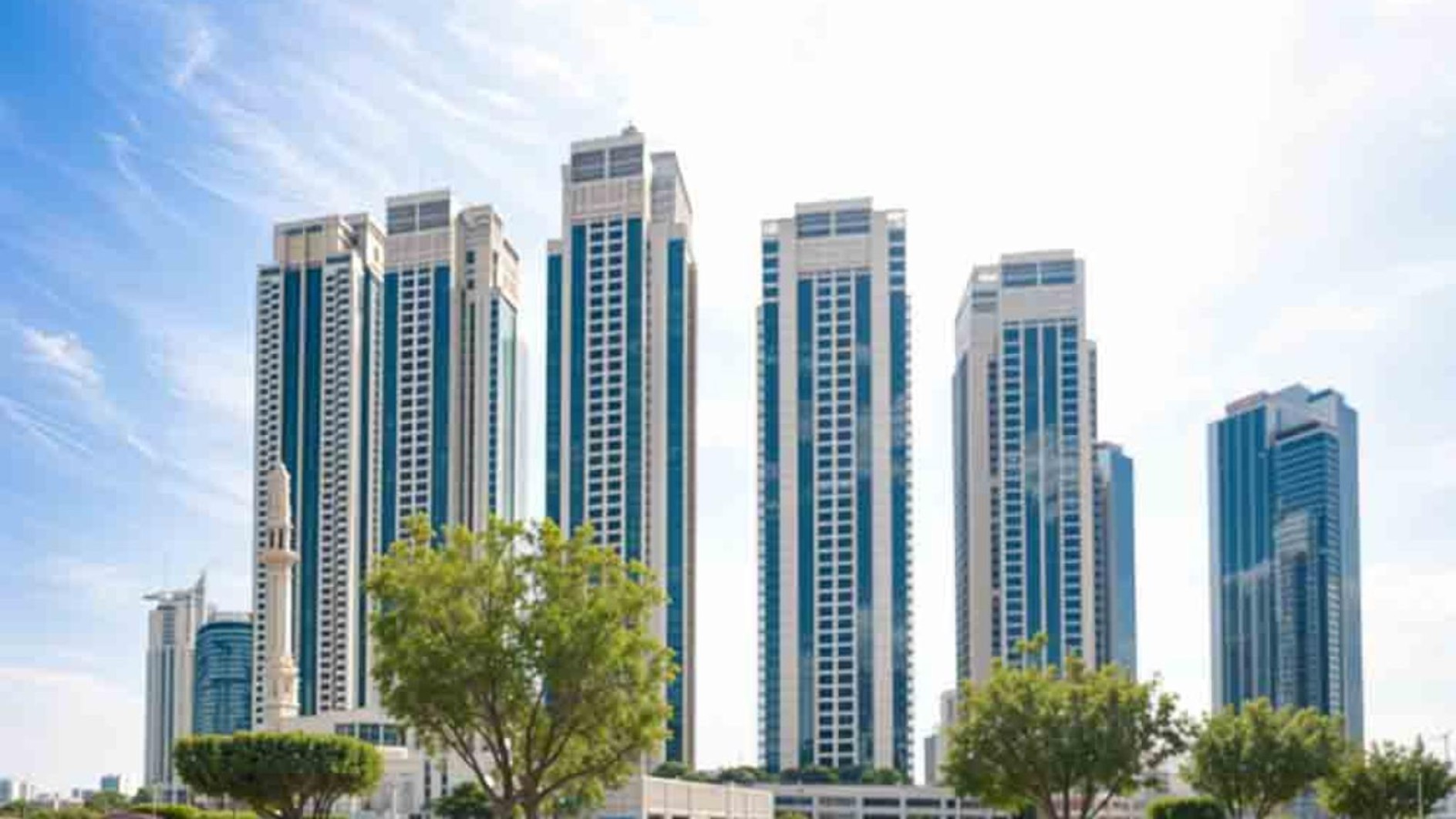 Marina Heights by Profile Group Properties overlooking Marina Square on Al Reem Island, Abu Dhabi, offering modern waterfront apartments with premium amenities.