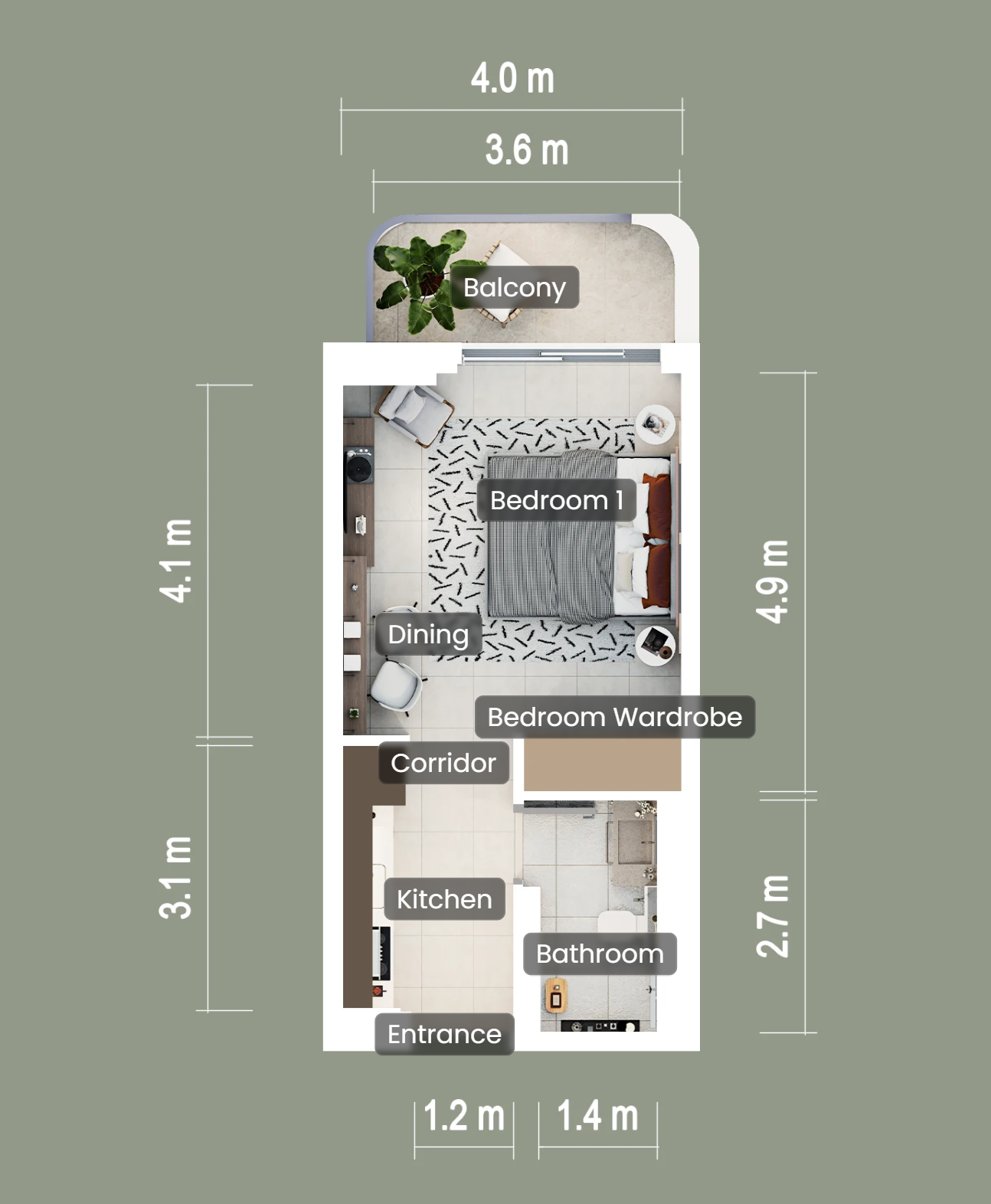 Yas Living Studio Virtual Tour