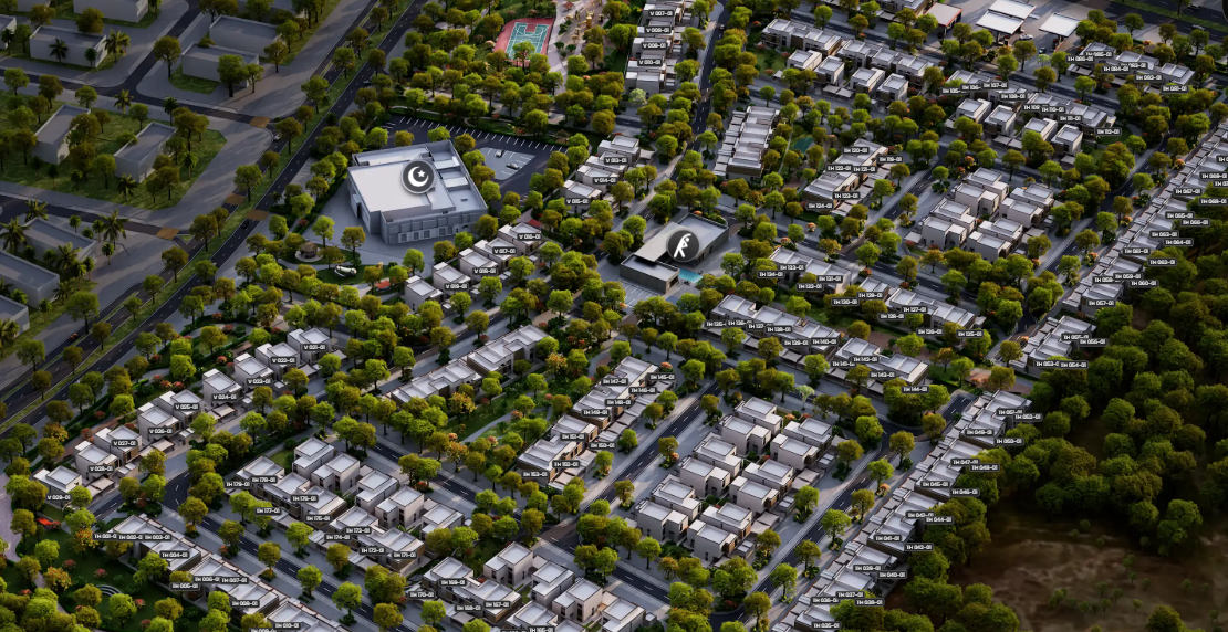 Al Ghadeer Parks 2 2-bedroom townhouse virtual tour thumbnail